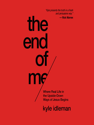 cover image of The End of Me